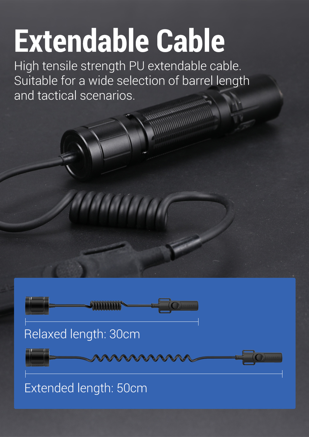 ΔΙΑΚΟΠΤΗΣ ΜΕ ΣΠΙΡΑΛ KLARUS TRC1